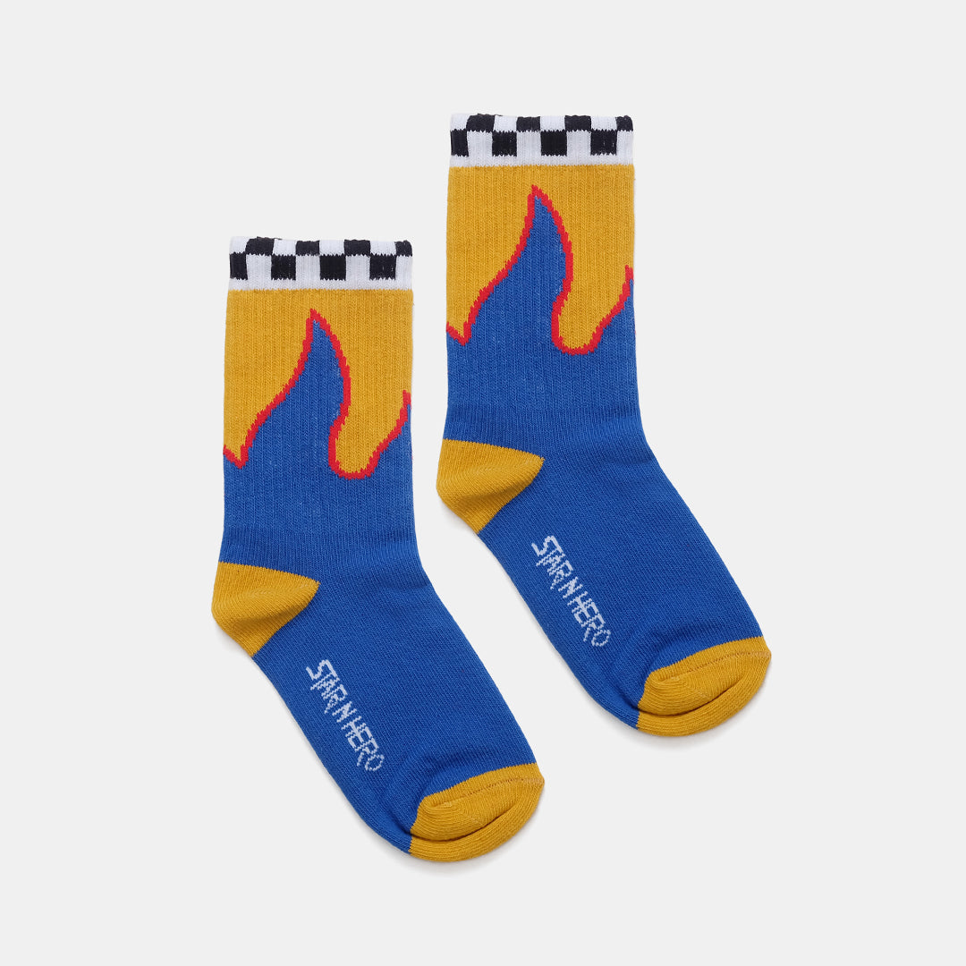 Quarter Blaze Socks